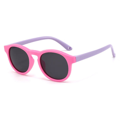 Occhiali da Sole per Neonati Techsuit 8308-C42, Polarizzati, Rosa Viola
