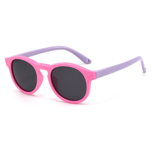 Occhiali da Sole per Neonati Techsuit 8308-C42, Polarizzati, Rosa Viola