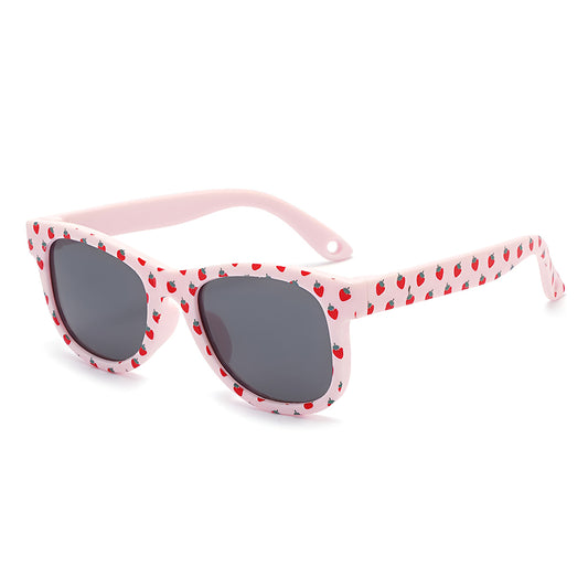 Occhiali da Sole Bambini Techsuit 5218, Polarizzati, Protezione UV, Rosa
