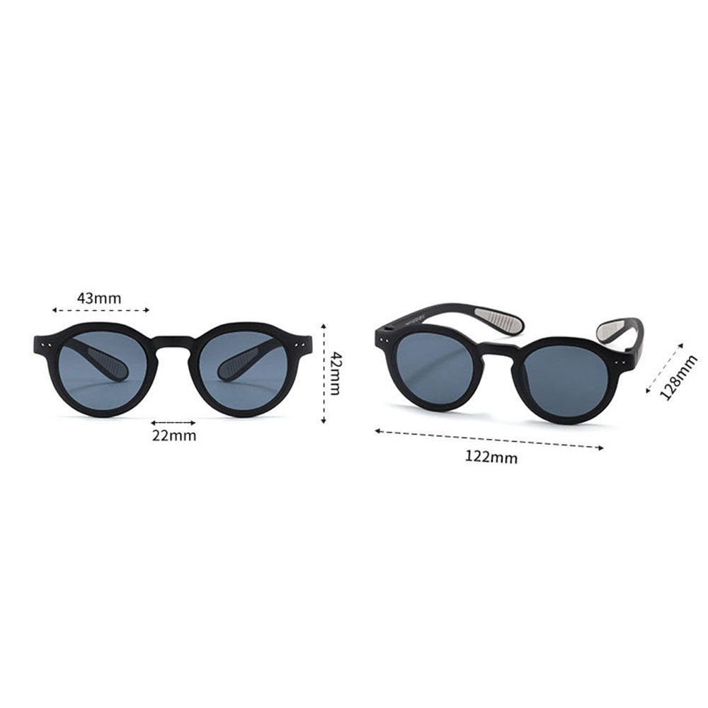 Occhiali da Sole per Bambini Techsuit 8443, Polarizzati, Protezione UV, Verdi