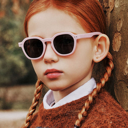 Occhiali da Sole Bambini Techsuit 8447, Polarizzati, Protezione UV, Neri