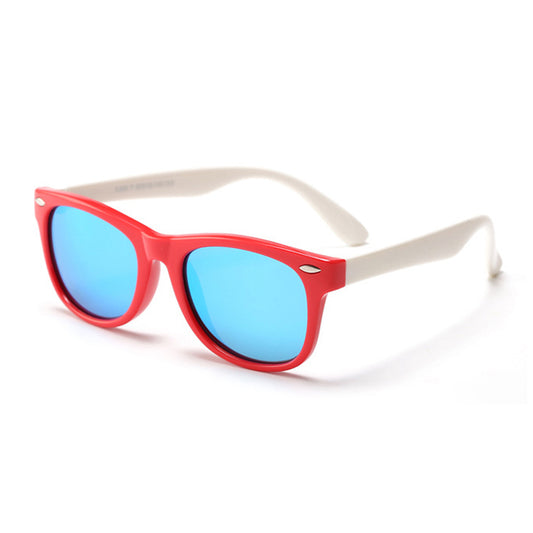 Occhiali da Sole per Bambini Techsuit D802, Polarizzati, Protezione UV, Blu