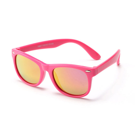 Occhiali da Sole per Bambini Techsuit D802, Polarizzati, Protezione UV, Rosa
