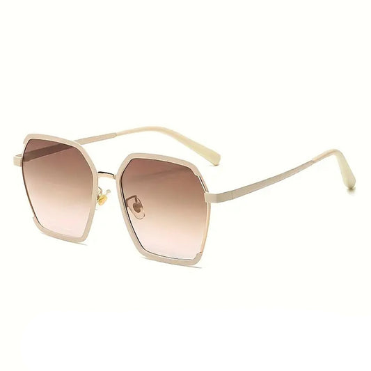 Occhiali da Sole Donna Techsuit 191, Polarizzati, Protezione UV, Crema Marrone