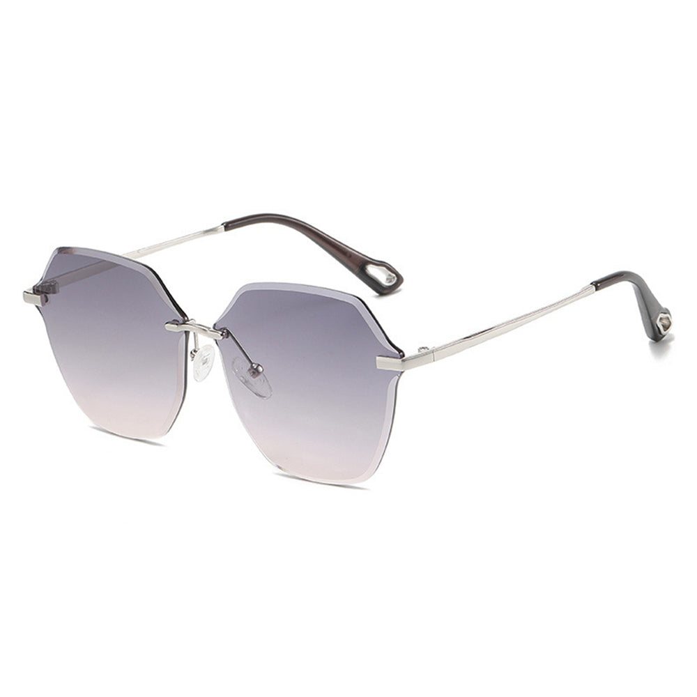 Occhiali da Sole Donna Techsuit 8195, Argento Grigio