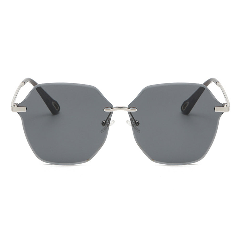 Occhiali da Sole Donna Techsuit 8195, Neri Argento