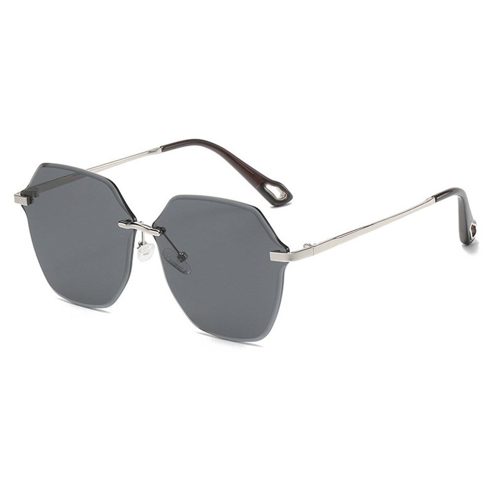 Occhiali da Sole Donna Techsuit 8195, Neri Argento