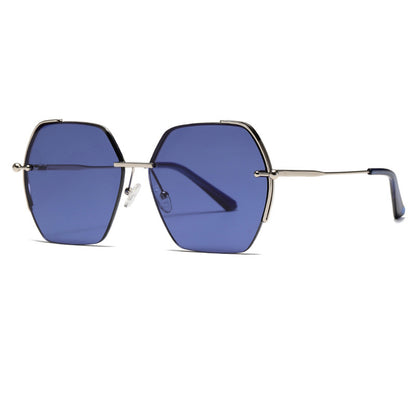 Occhiali da Sole Donna Techsuit 8561, Argento Blu