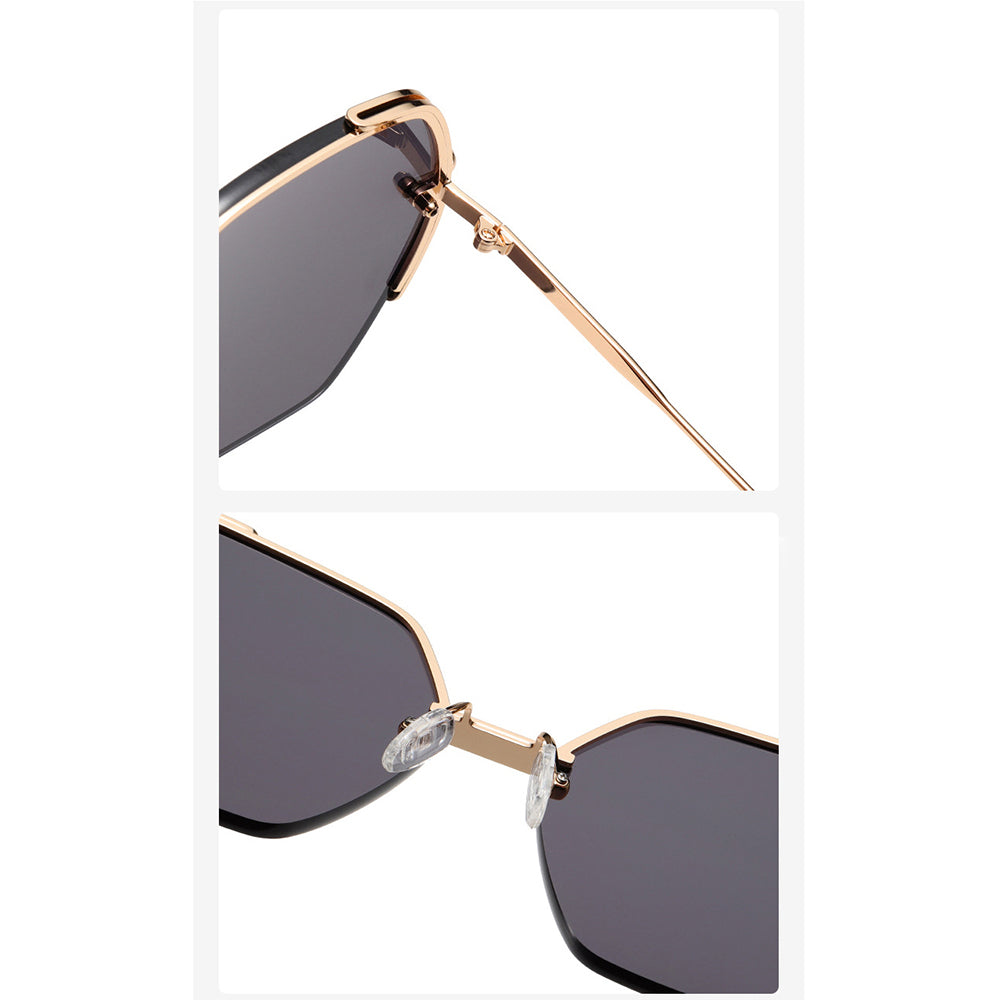 Occhiali da Sole Donna Techsuit 8561, Rosa Oro Verde
