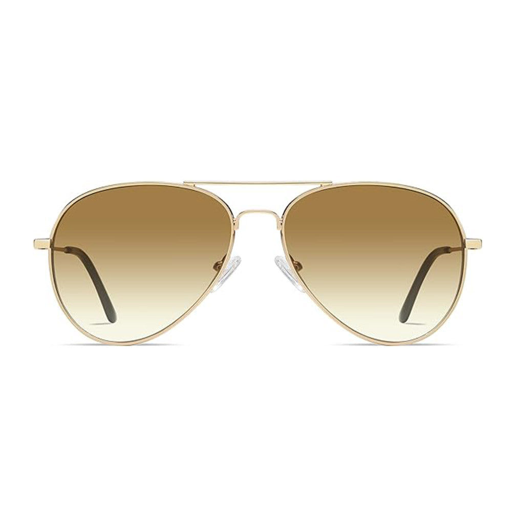 Occhiali da Sole Unisex Techsuit 3025, Protezione UV, Oro Marrone
