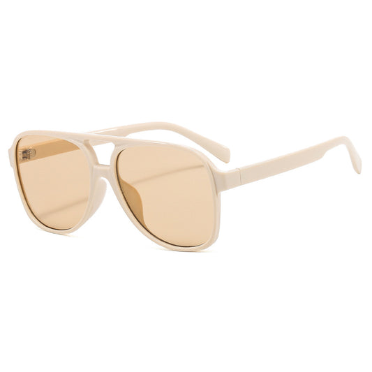 Occhiali da Sole Unisex Techsuit 98061, Protezione UV, Beige Marrone