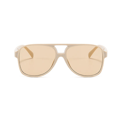 Occhiali da Sole Unisex Techsuit 98061, Protezione UV, Beige Marrone
