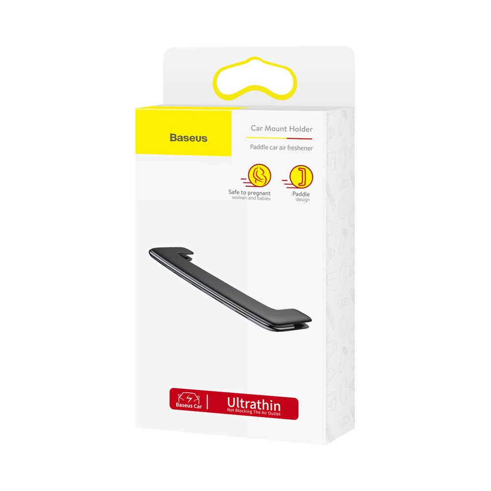 Deodorante per Auto Baseus Paddle Ultrathin, Nero SUXUN-BP01
