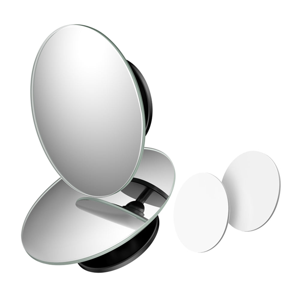 Techsuit eXtraView Blind Spot Mirror, Set of 2 Pieces
