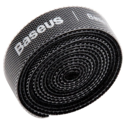 Organizzatore Cavi Baseus Circle, Velcro, 1m, Nero ACMGT-E01