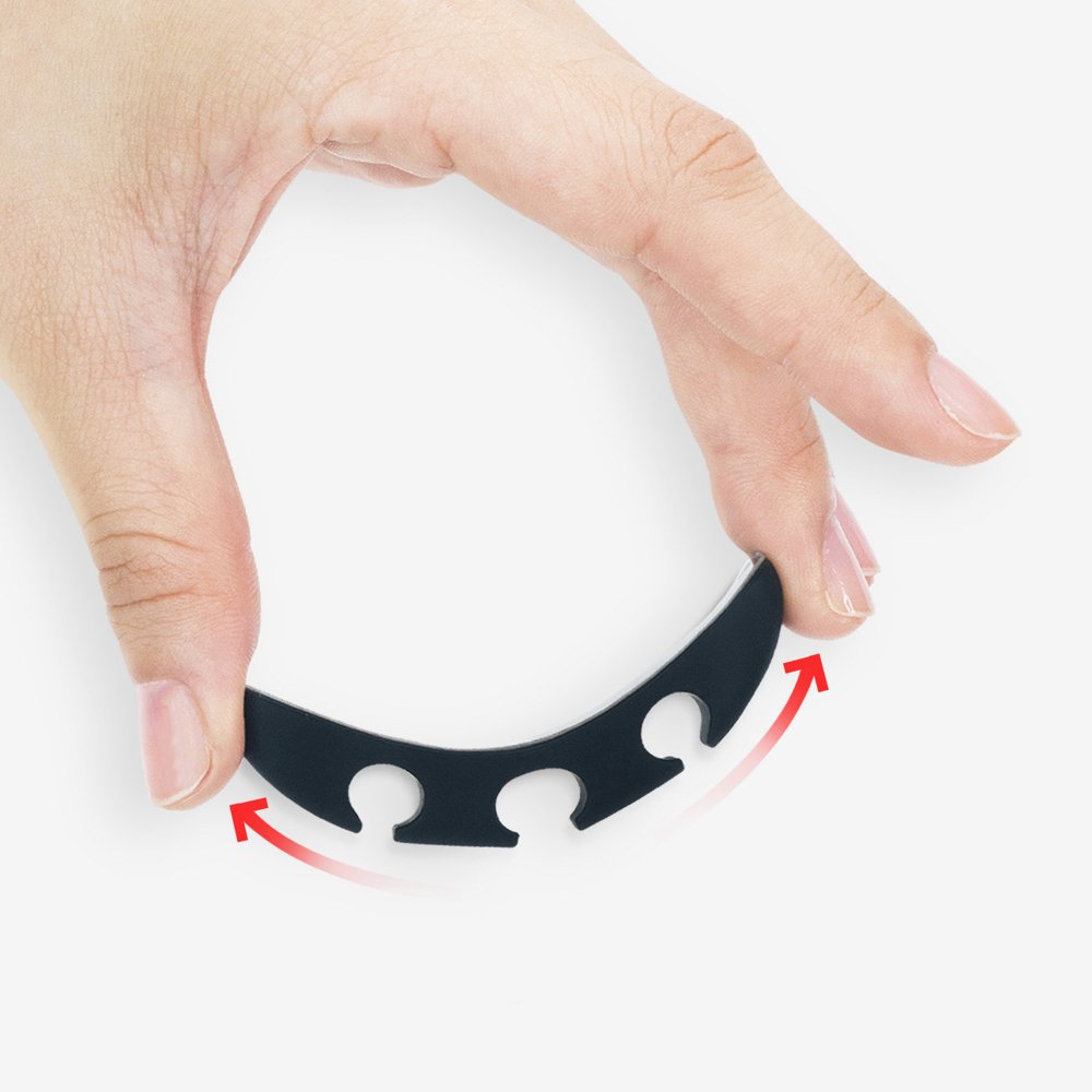 Organizzatore Cavi Ringke, Set 4 pezzi, Nero