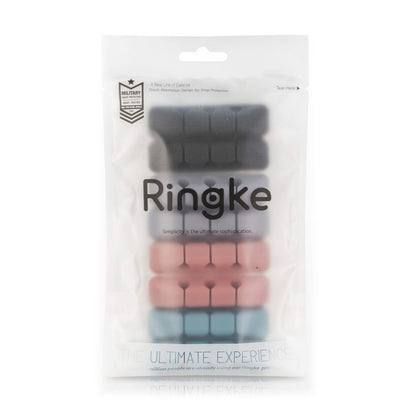 Organizzatore Cavi Ringke, Set 4 pezzi, Nero