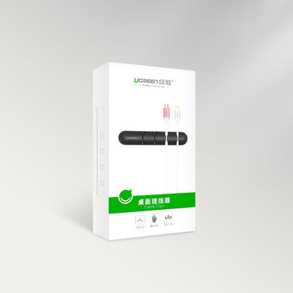 Organizzatore Cavi UGREEN, Set 2 pezzi, Nero