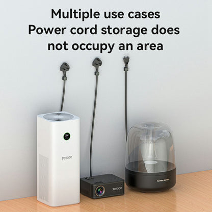 Organizzatore Cavi Yesido C216WH, Set 4 pezzi, Bianco