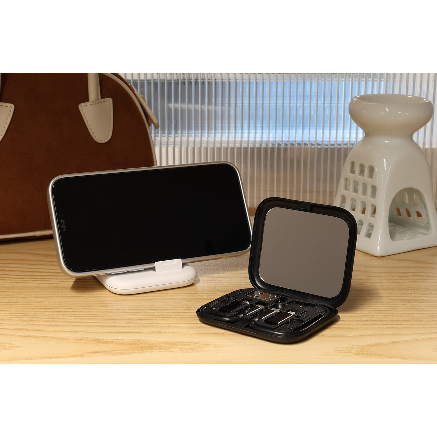 Organizzatore con Accessori Setty AD-S11-01, 11in1, Nero