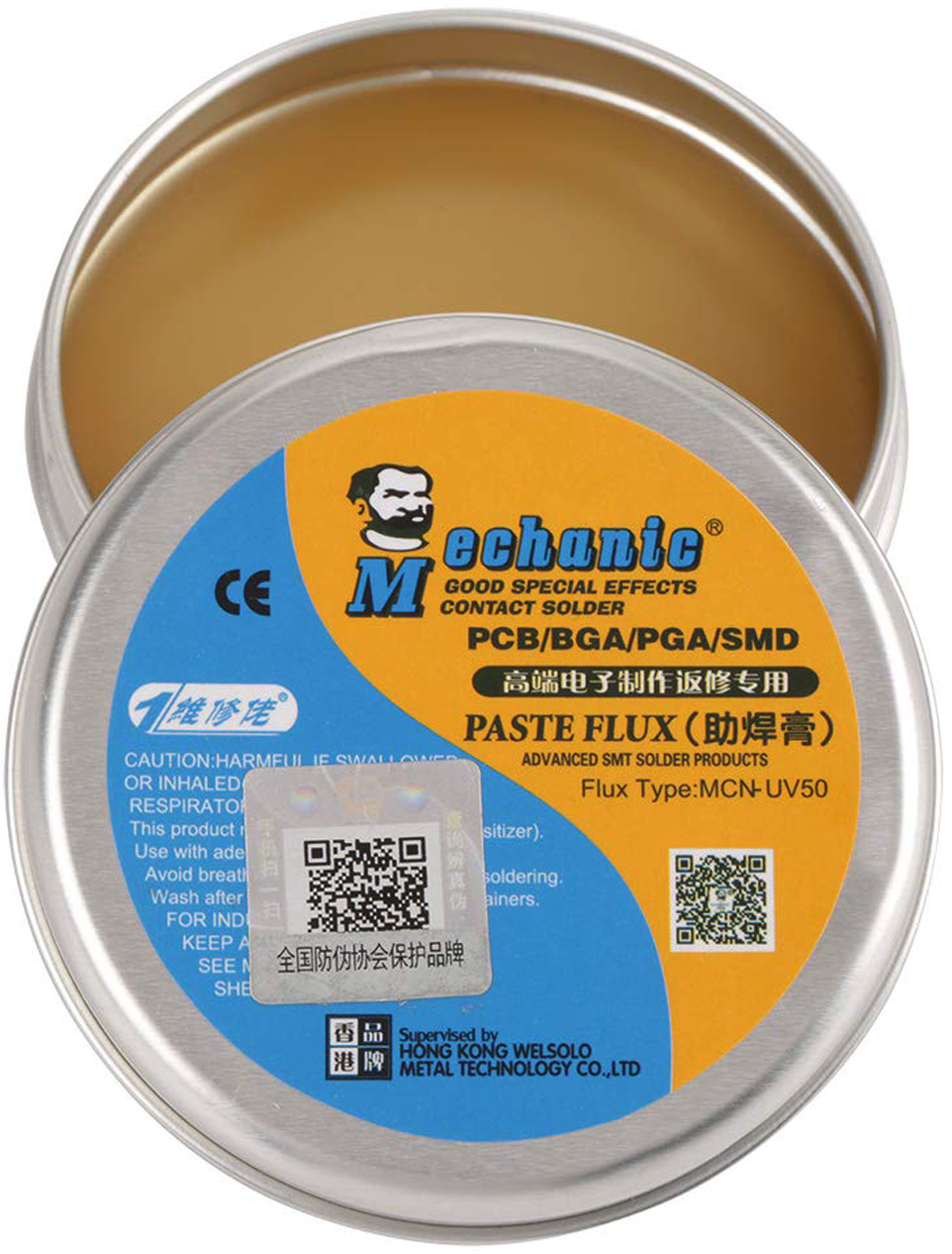 Pasta meccanica flussante MCN-UV50, 60g 