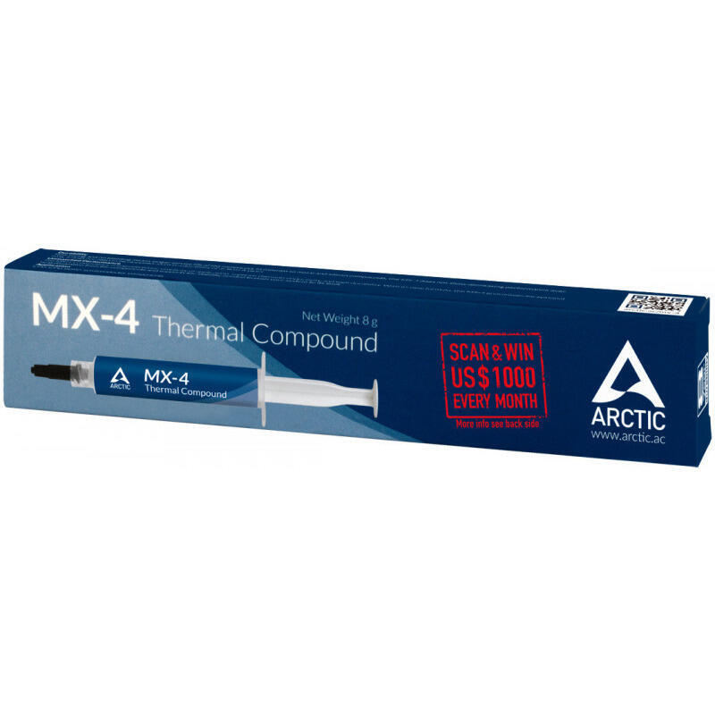 Pasta Termoconduttiva ARCTIC MX-4, Tipo Siringa, 8g ACTCP00008B