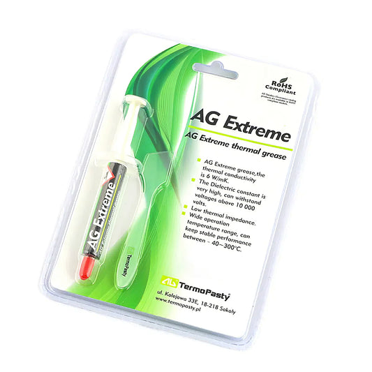 Pasta Termoconduttiva AG Termopasty AG Extreme, Tipo Siringa, 3g ART.AGT-108