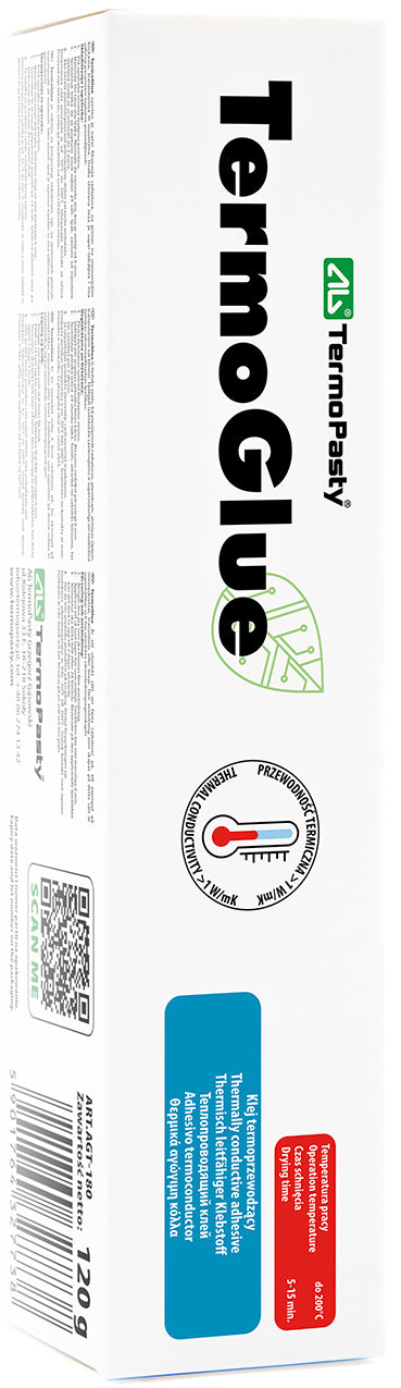 Adesivo Termoconduttore AG Termopasty AG, 10g ART.AGT-116