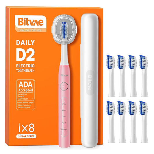 Spazzolino Elettrico Bitvae D2, Rosa