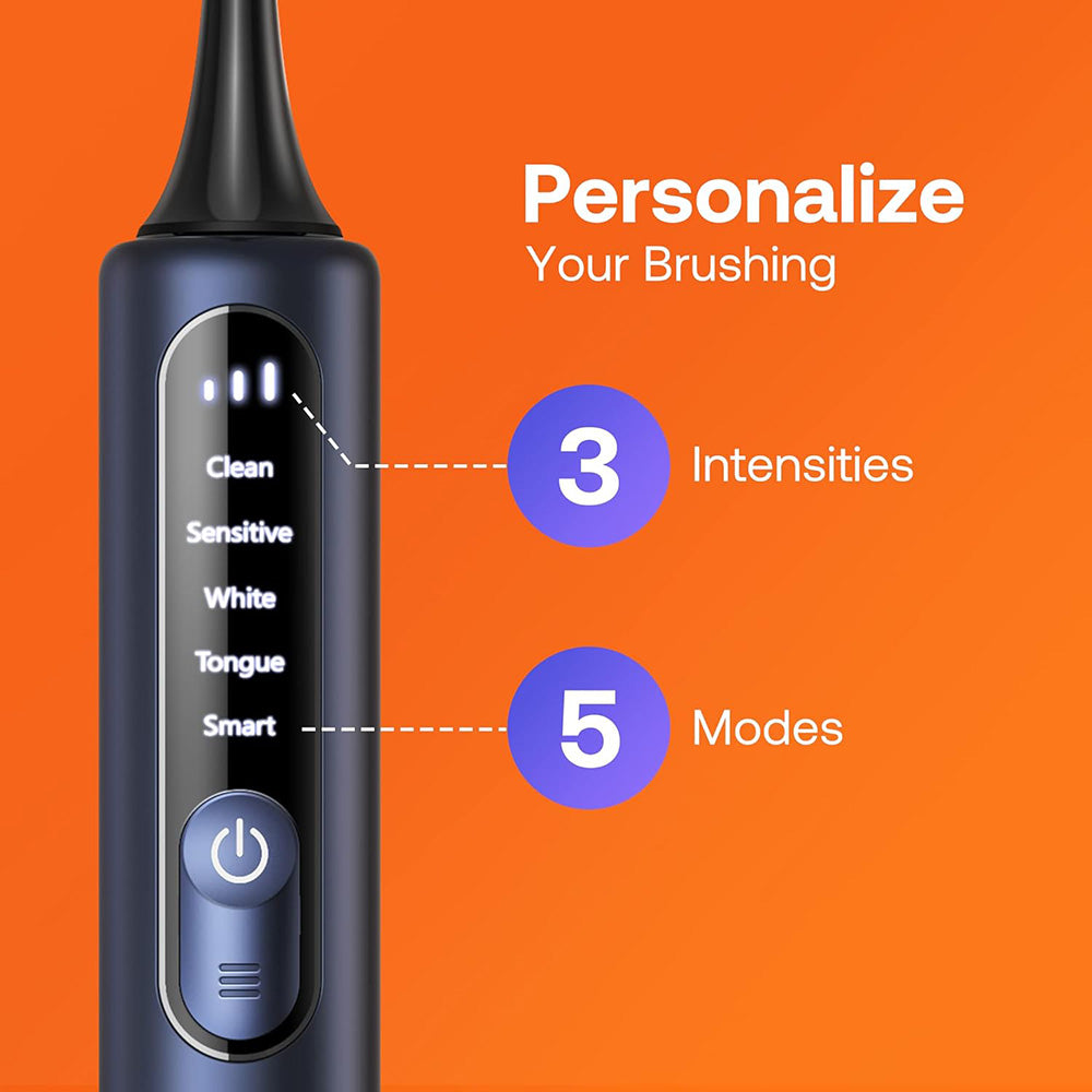 Spazzolino Elettrico Bitvae S3 Smart, Blu Navy