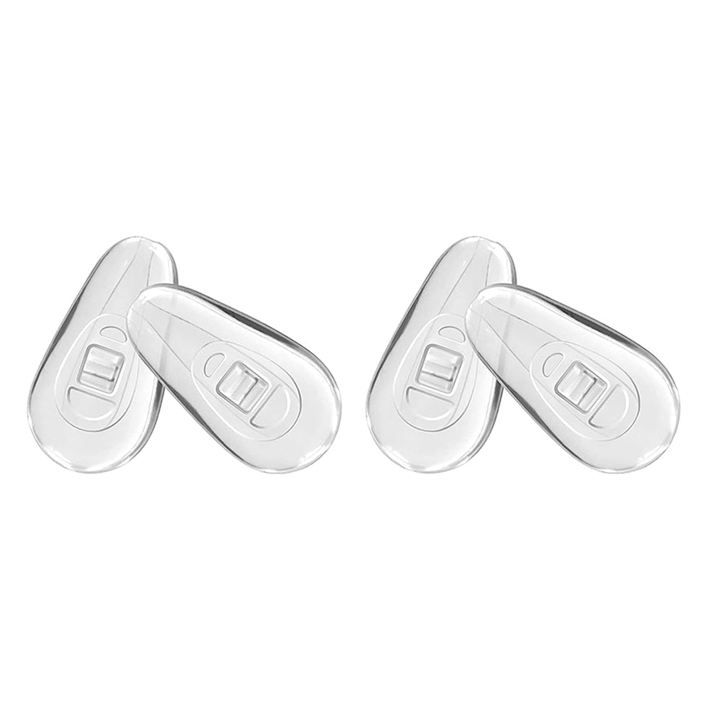Cuscinetti in Silicone per Occhiali Techsuit NPT1, Set da 2 pezzi, Trasparenti
