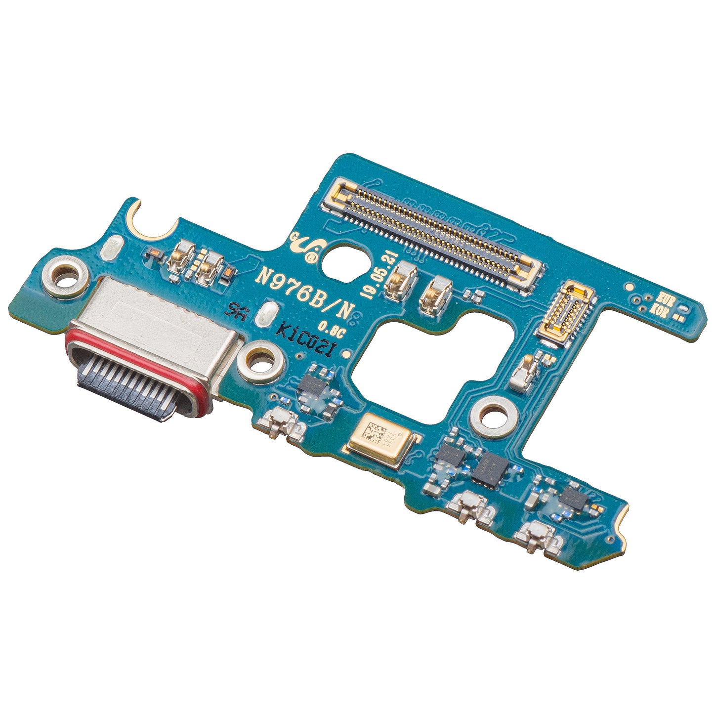Scheda con Connettore di Ricarica - Microfono Samsung Galaxy Note 10+ N975, Service Pack GH96-12741A