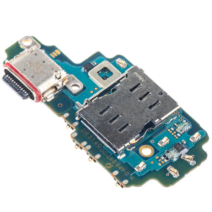 Scheda con Connettore di Ricarica - Microfono - Modulo Lettore SIM Samsung Galaxy S23 Ultra S918