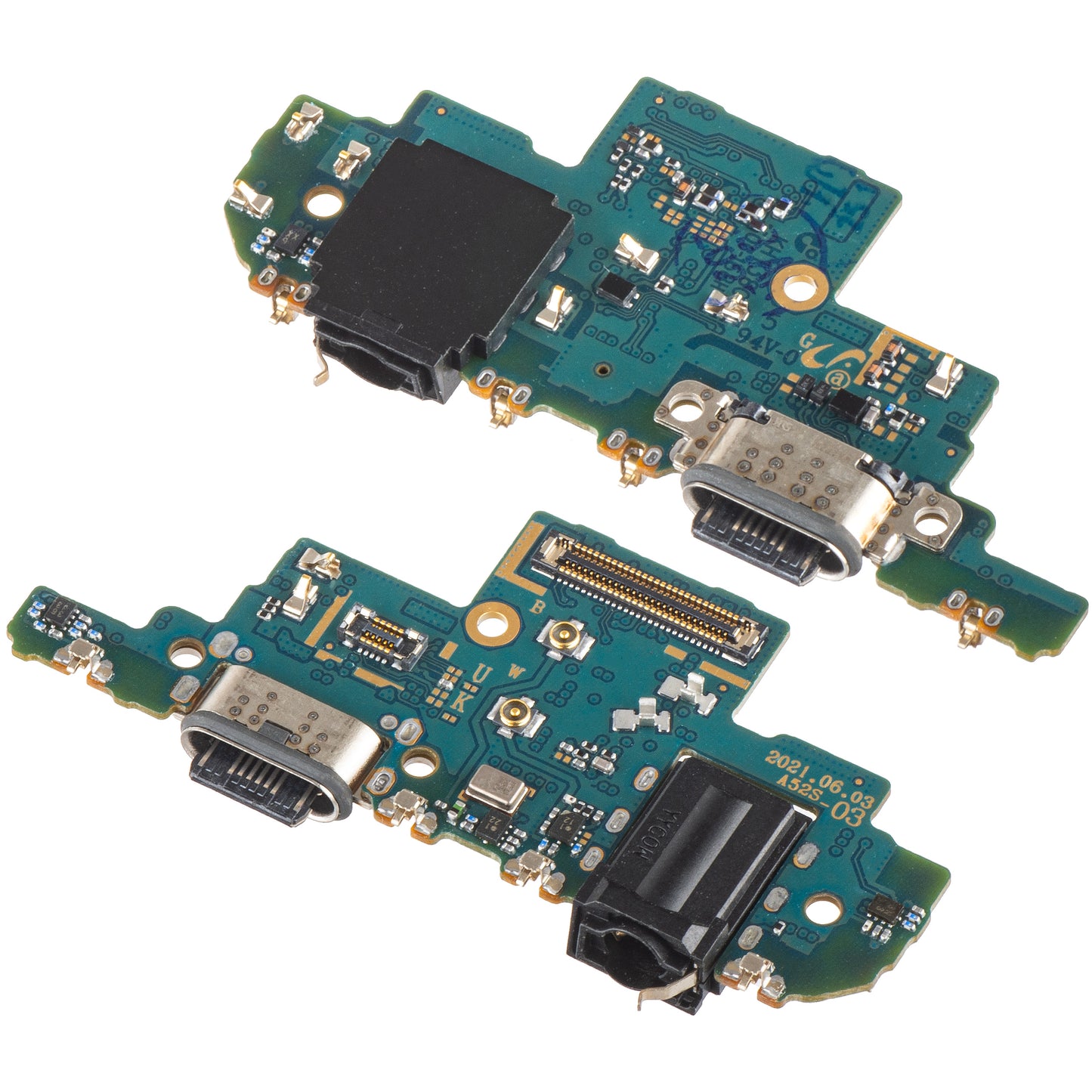 Scheda con Connettore di Ricarica - Audio - Microfono Samsung Galaxy A52s 5G A528, Versione K2