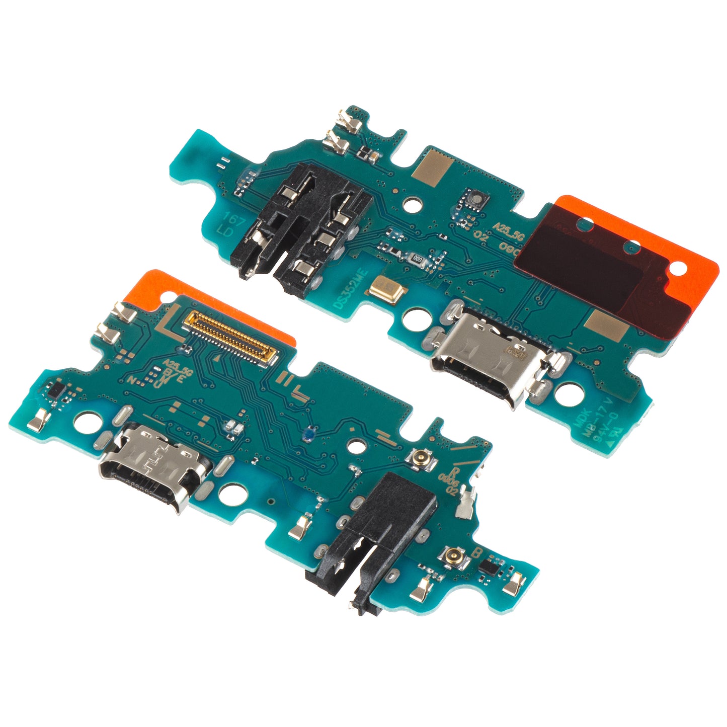 Scheda con Connettore di Ricarica - Audio - Microfono Samsung Galaxy A25 A256
