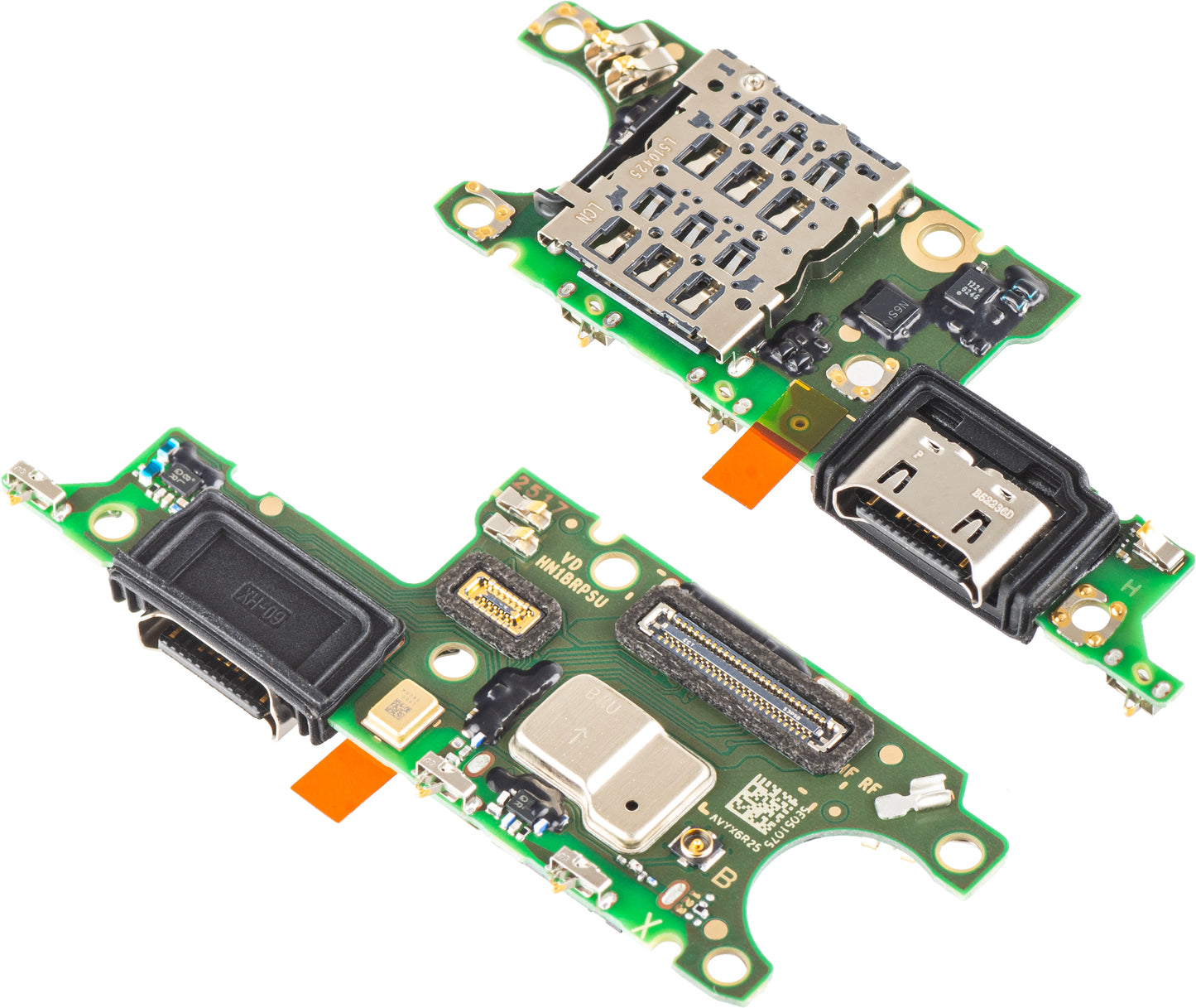 Scheda con Connettore di Ricarica - Microfono - Modulo Lettore SIM Honor X9c / Magic7 Lite, Service Pack 0235AMMD