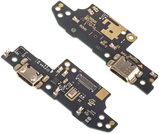 Scheda con Connettore di Ricarica - Microfono Xiaomi Redmi 10A / 9C / 9A