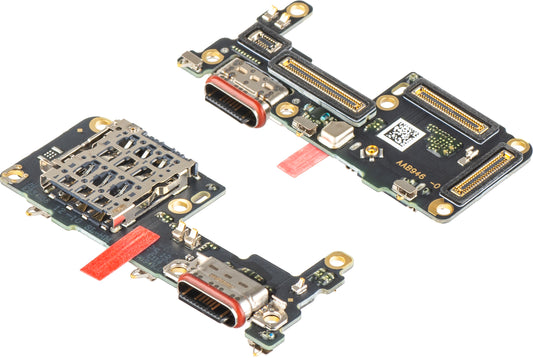 Scheda con Connettore di Ricarica - Microfono - Modulo Lettore SIM Realme GT 7T, Service Pack 621022000960