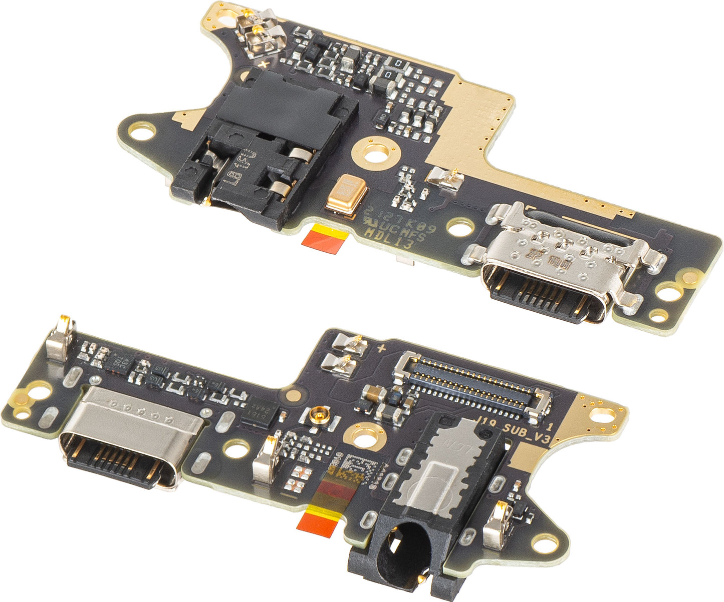 Scheda con Connettore di Ricarica - Audio - Microfono Xiaomi Redmi 9, Service Pack 5600010J1900