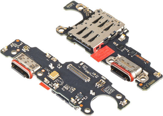 Scheda con Connettore di Ricarica - Microfono - Modulo Lettore SIM Honor 600 Smart, Service Pack 0235AUER