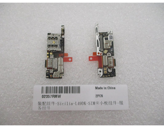 Scheda con connettore di ricarica - microfono - modulo lettore SIM Huawei Pura 90s Pro Max, Service Pack 02357RMW