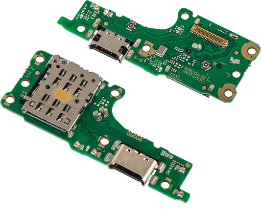 Scheda con Connettore di Ricarica - Microfono - Modulo Lettore SIM Honor X9 4G
