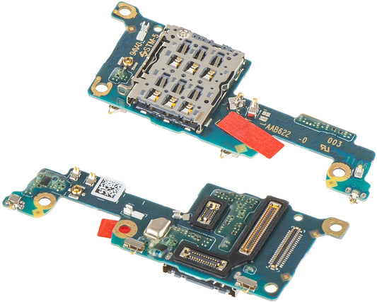 Scheda con Microfono - Modulo Lettore SIM Realme 11 Pro+, Service Pack 621020000103