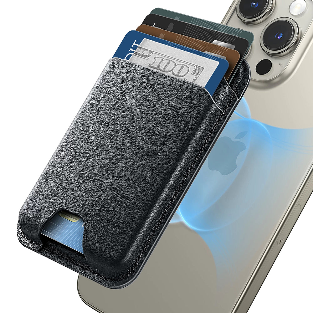 Portafoglio Magsafe, ESR, Boost, Nero