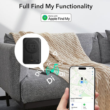 Portafoglio MagSafe, ESR, Classic Geo, Nero