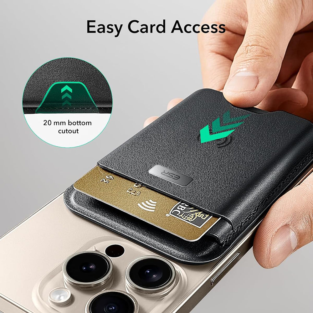 Portafoglio MagSafe, ESR, Classic Geo, Nero