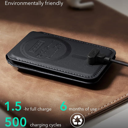 Portafoglio MagSafe, ESR, Findy my Wallet, Nero