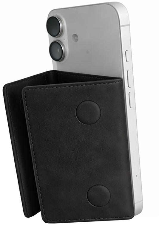 Portafoglio MagSafe, OEM, Triple Wallet, Nero