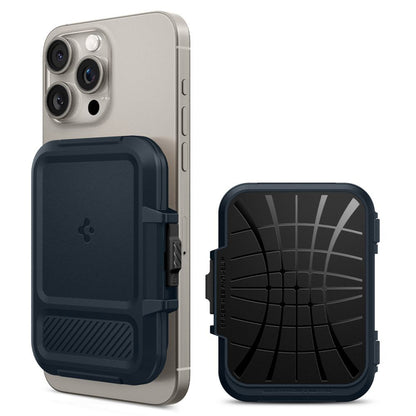 Portafoglio Magsafe, Spigen, Lock Fit, Nero AFA08526