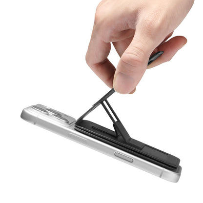 Portafoglio MagSafe, Spigen, Slim Fold Tripod S314-3, Nero